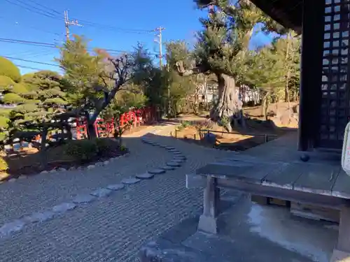 埴生神社の庭園