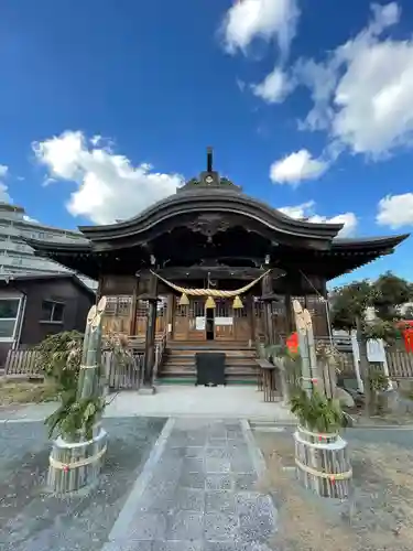 荒生田神社の本殿・本堂