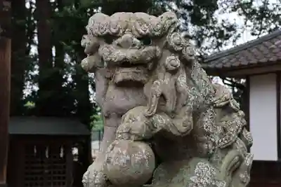 神原田神社の狛犬