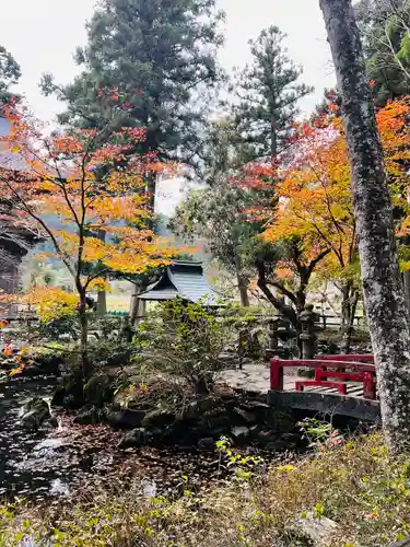 横山不動尊の庭園