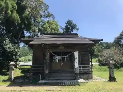 北神社の本殿・本堂