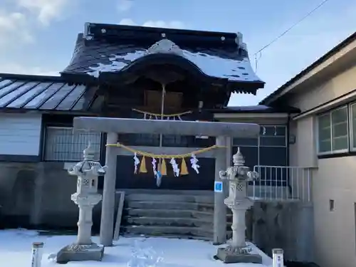 川口神社の鳥居