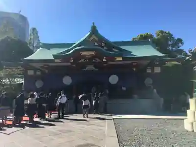 日枝神社の本殿・本堂