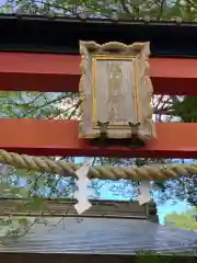 淺間神社（忍野八海）の鳥居