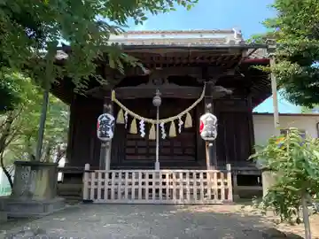 富田八坂神社の本殿・本堂