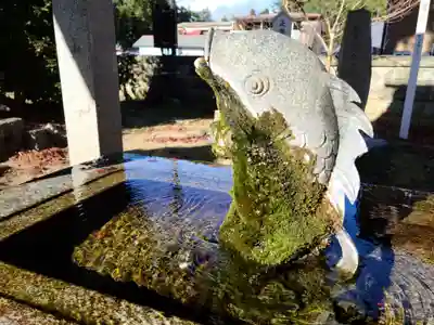 二階堂神社の手水舎