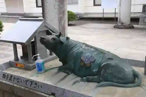 信夫山天満宮の狛犬