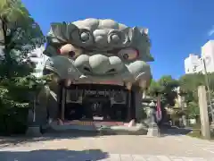 難波八阪神社の狛犬