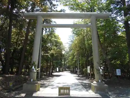 諏訪八幡神社の鳥居