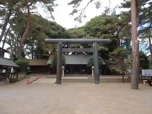 埼玉縣護國神社の鳥居