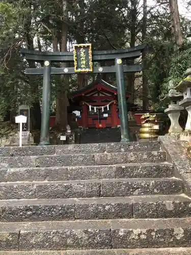 日光二荒山神社中宮祠の鳥居