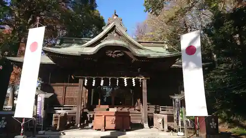 谷保天満宮の本殿・本堂