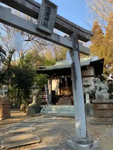 浅間神社の鳥居