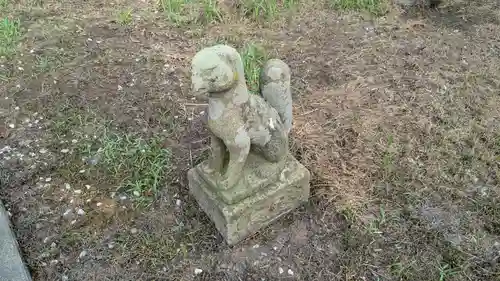 天塩厳島神社の狛犬