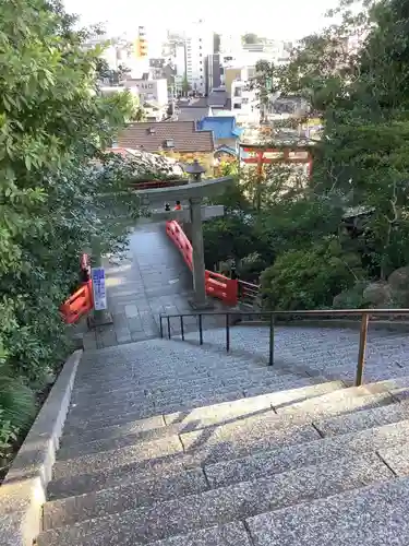 城山八幡宮の鳥居