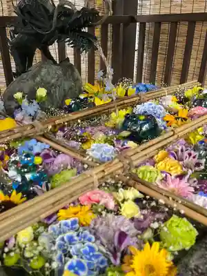 豊平神社の手水舎