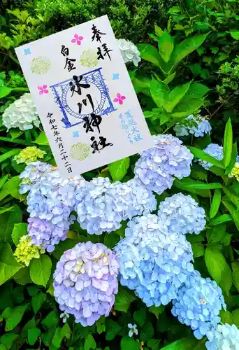 白金氷川神社の御朱印