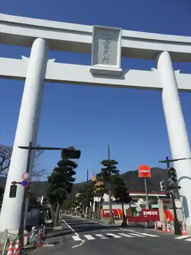 出雲大社の鳥居