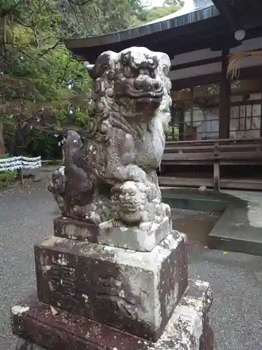 龍尾神社の狛犬