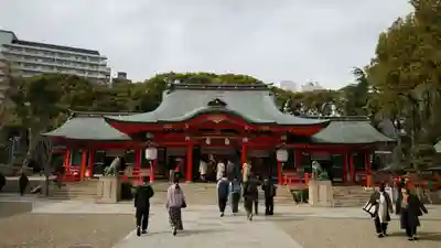 生田神社の本殿・本堂