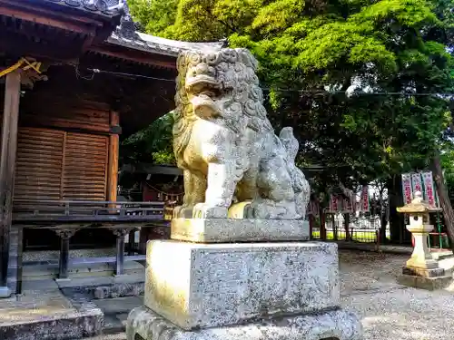 八幡宮（長瀬八幡宮）の狛犬