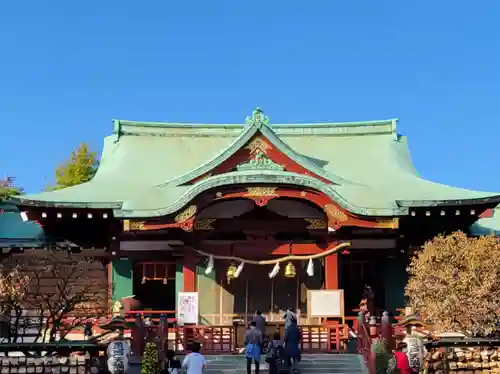 亀戸天神社の本殿・本堂
