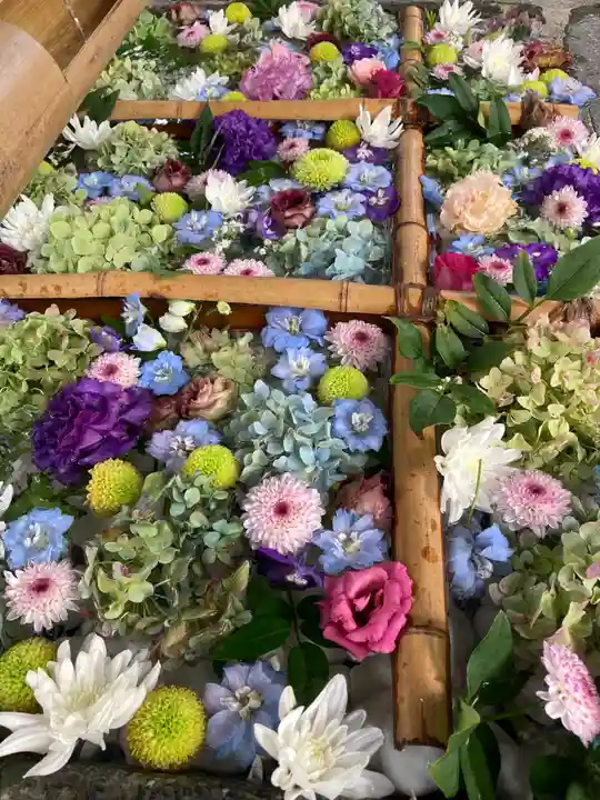 豊平神社の手水舎
