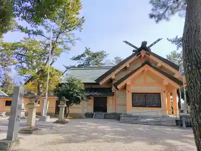 福釜神明神社の本殿・本堂