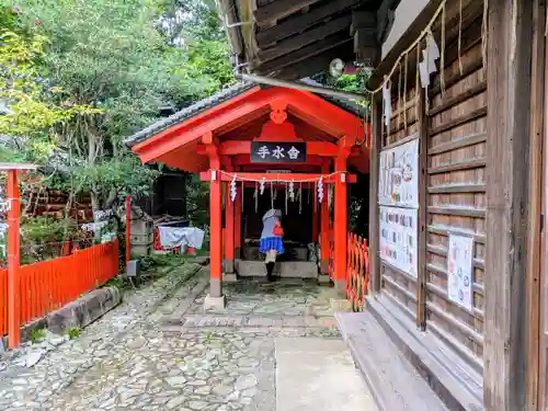 紀州東照宮の手水舎