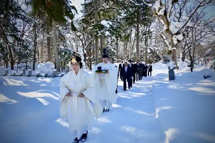 鷹栖神社のお祭り