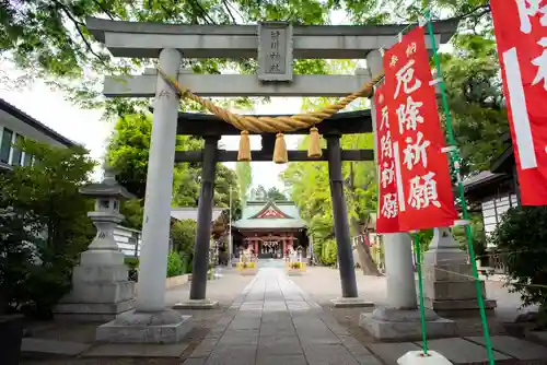 前川神社の鳥居