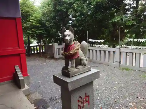 稲荷神社の狛犬