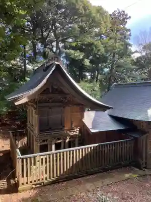 布自伎美神社の本殿・本堂