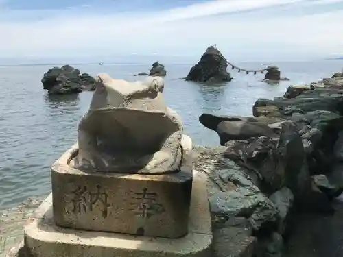 二見興玉神社の狛犬