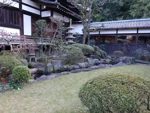 無量寺の庭園