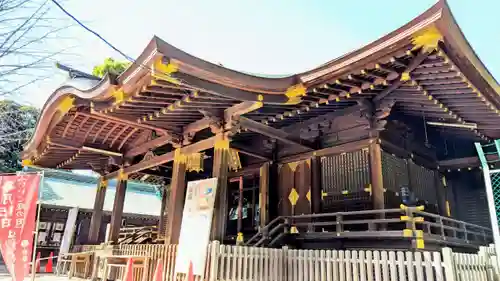 渋谷氷川神社の本殿・本堂
