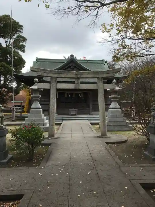 大港神社の鳥居