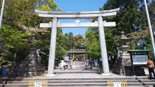 針綱神社の鳥居