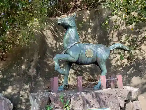 宮地嶽神社の狛犬