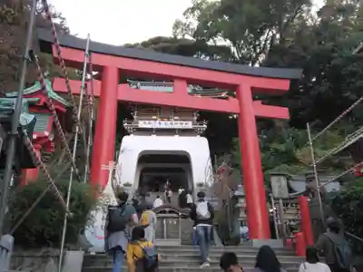 江島神社の鳥居