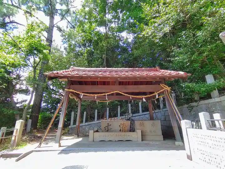 八劔神社(大森)の手水舎