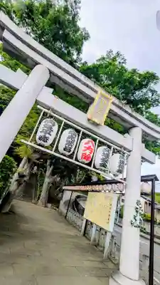 検見川神社の鳥居
