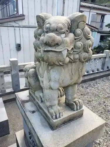 十二社神社の狛犬