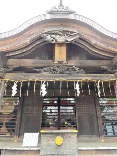 畑子安神社の本殿・本堂
