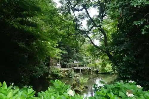 伊奈波神社の庭園