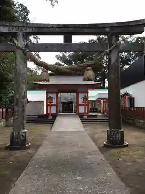 揖宿神社の鳥居