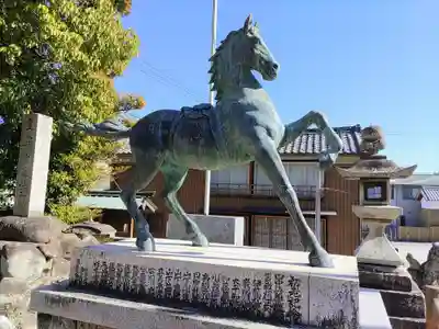 日野神社の狛犬