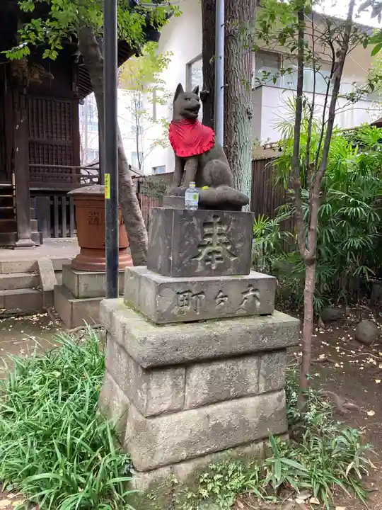 赤坂氷川神社の狛犬