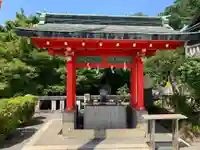 足利織姫神社の手水舎