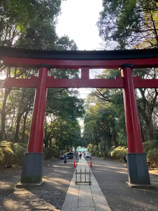 大宮八幡宮の鳥居